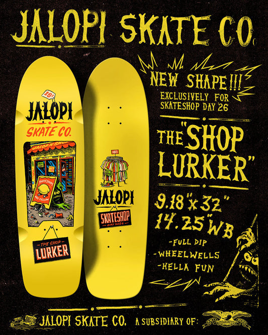 Anti Hero Jalopi Shop Lurker 9.18 x 32 (SSD 26)