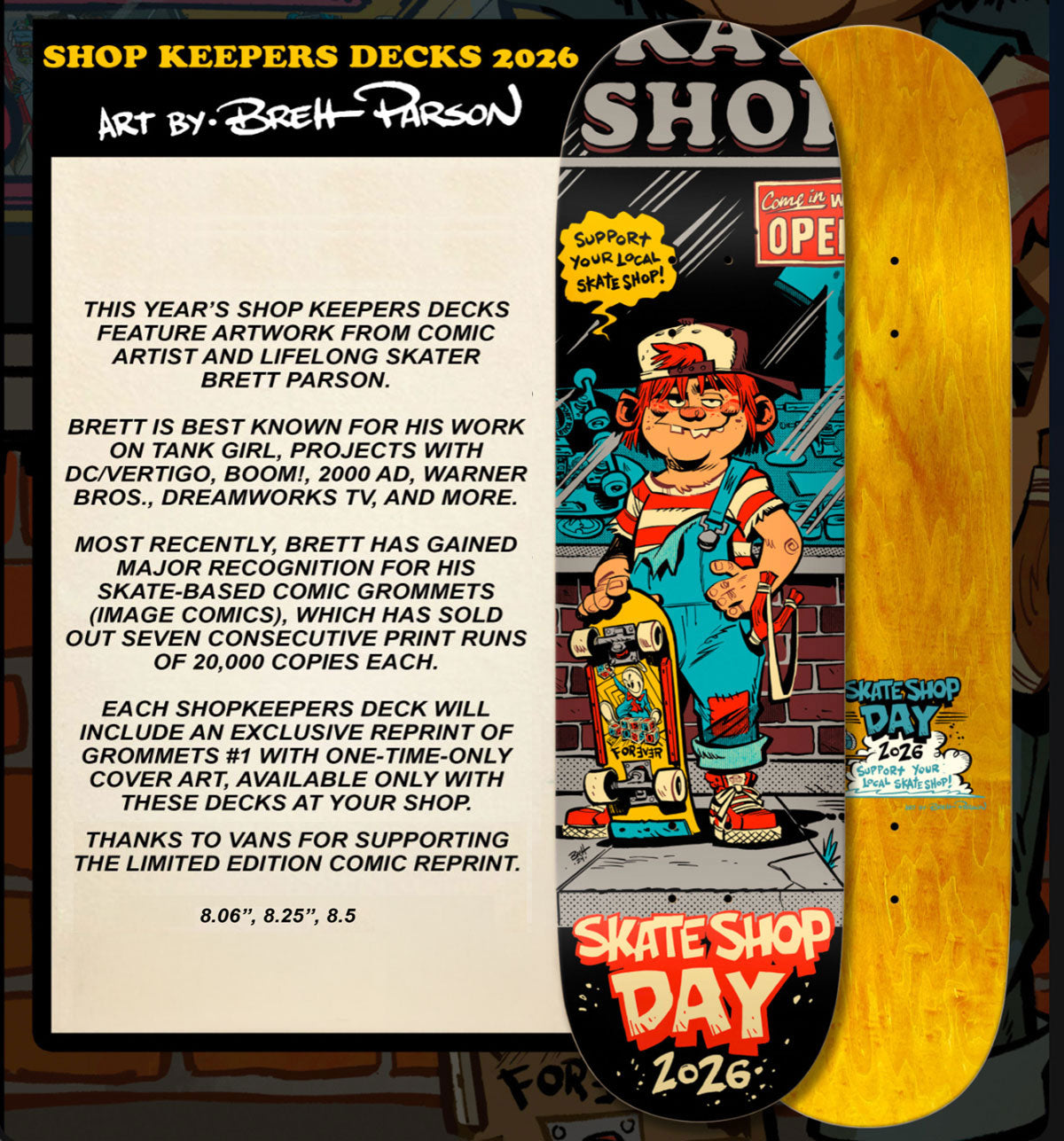 DLX Shop Keeper 8.25 x 32 SSD26