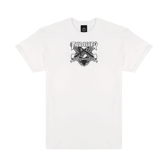 Thrasher x Anti-Hero Eaglegram Tee White