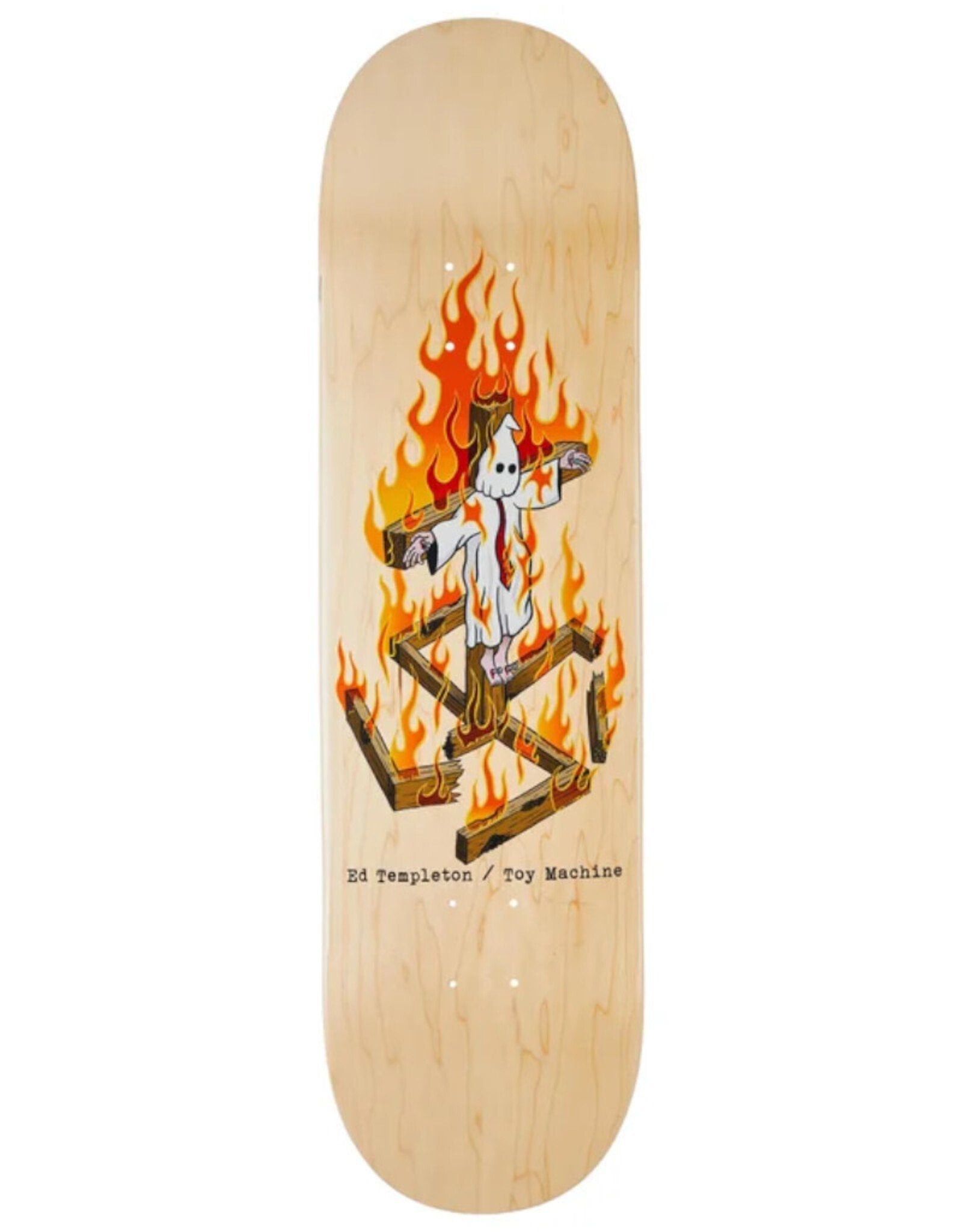 Toy Machine - Ed Templeton Charred Cross 8.5