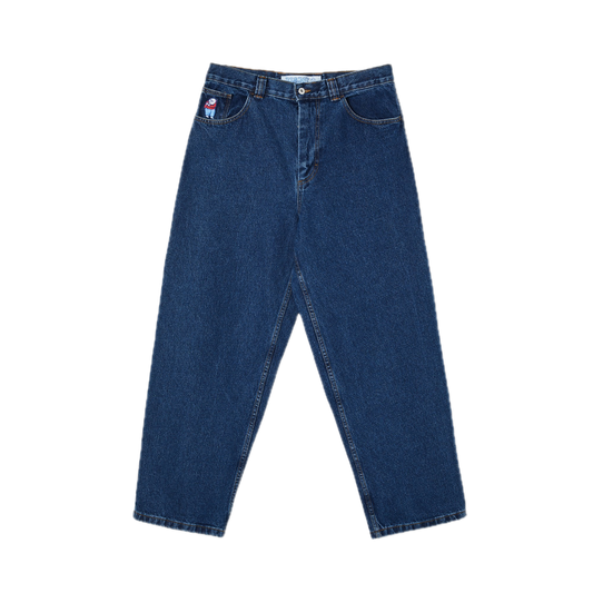 Polar Big Boy Pants OG LOGO (Blue Wash)