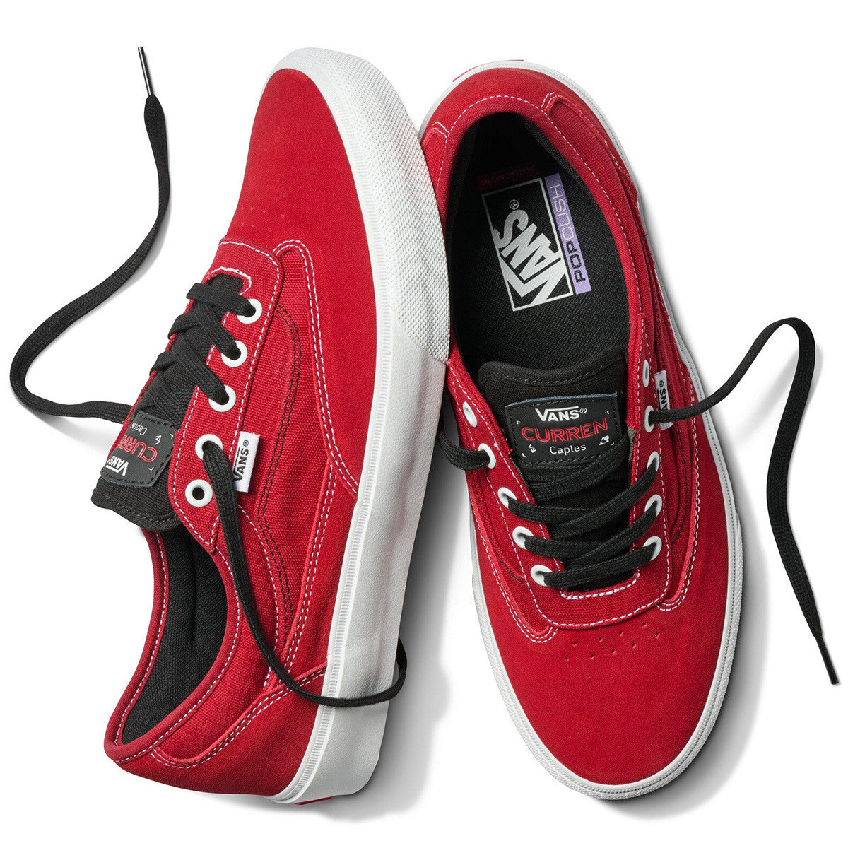 Vans Skate Curren Caples Red/White