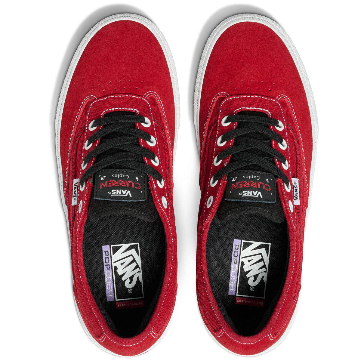 Vans Skate Curren Caples Red/White