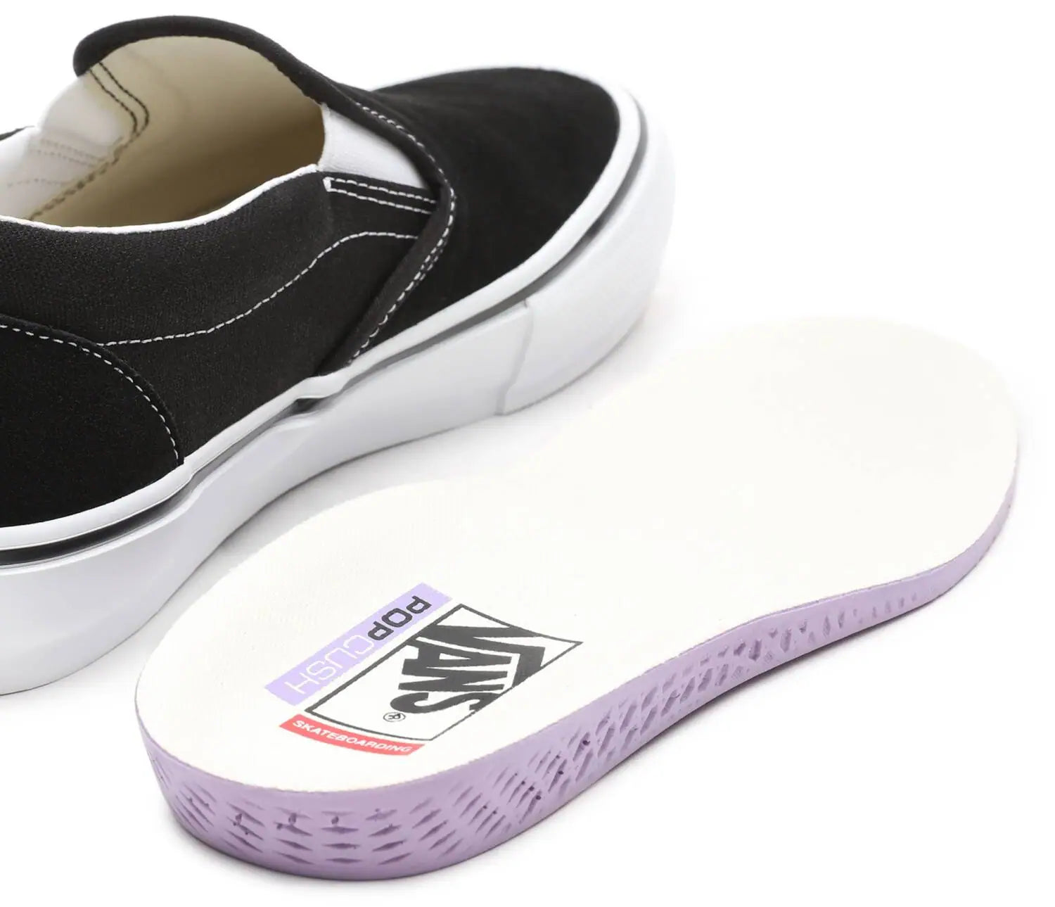 Vans Skate Slip On Black/White