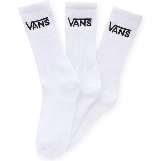 Vans Socks 3-Pack White