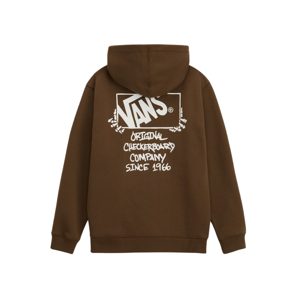 VANS Framework YOUTH PULLOVER ZIP HOODIE BOY Vintage Cocoa