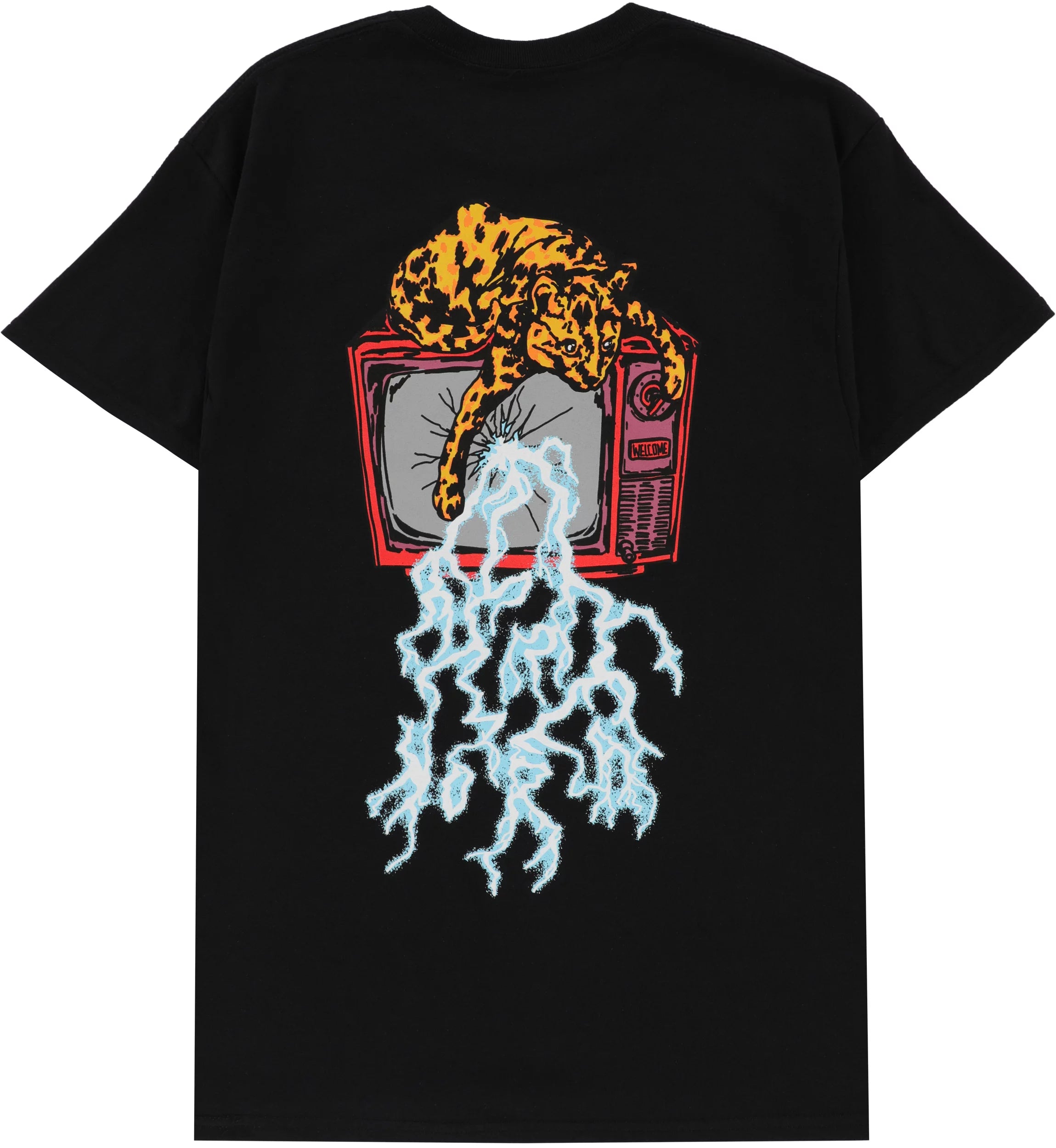 Welcome Static Tee Black