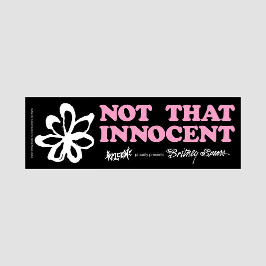Not That Innocent Sticker x Welcome Skateboards