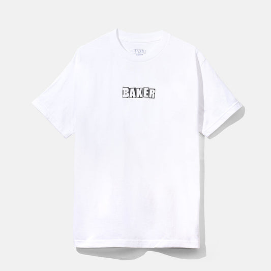 Baker Brand Logo Tee White