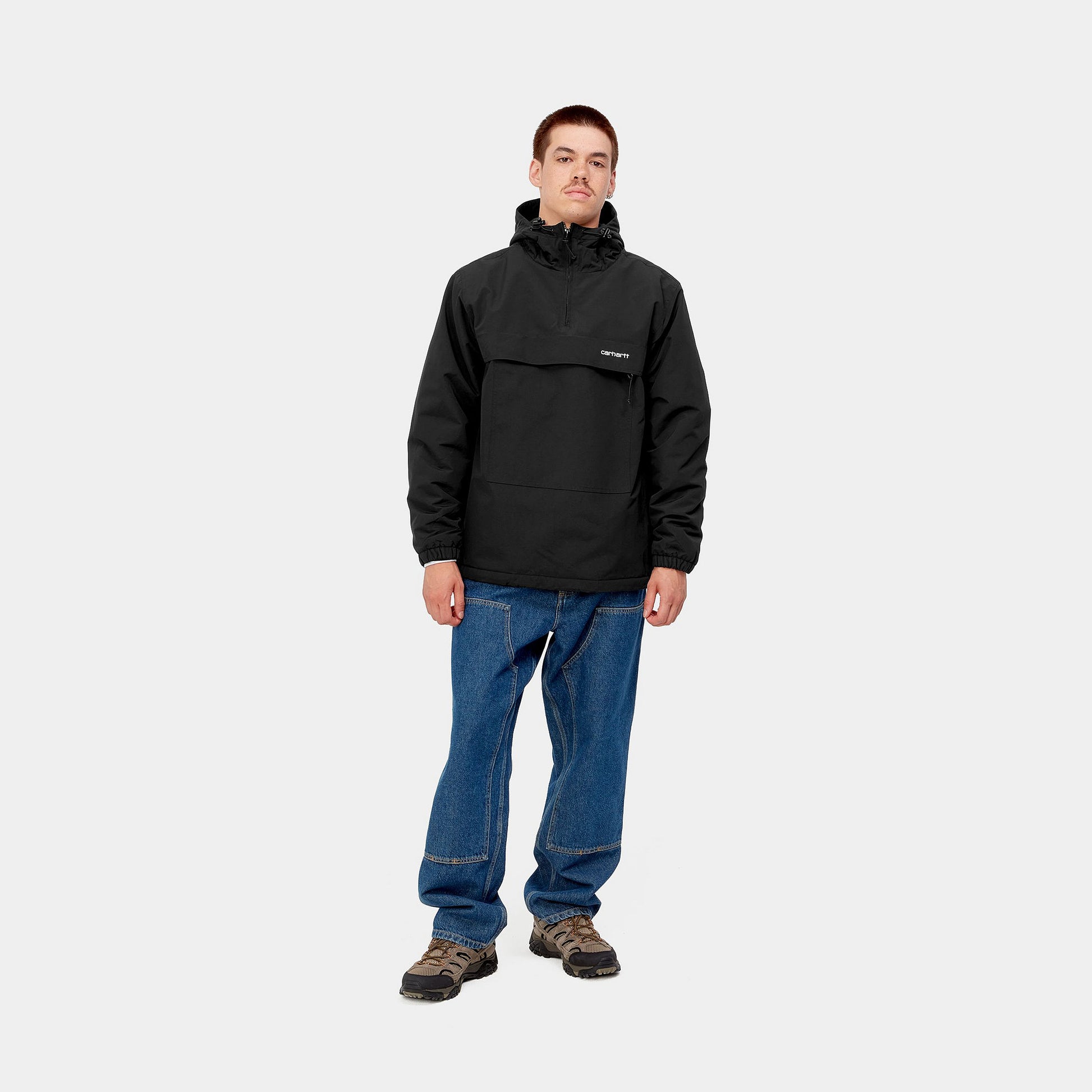 Carhartt Pullover Windbreaker Black/White