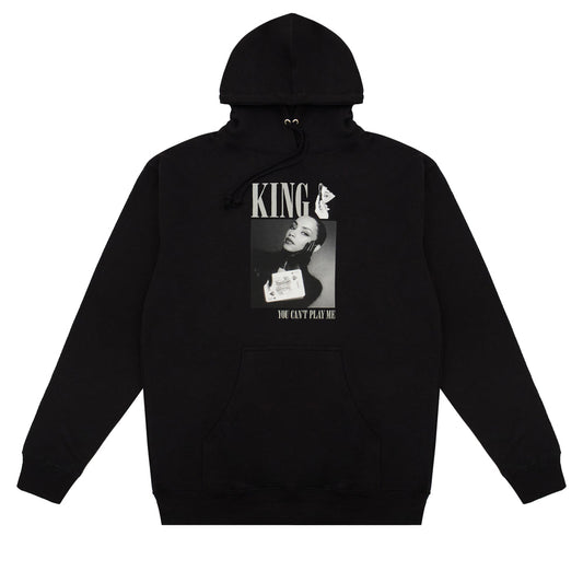 King Spades Hood Black