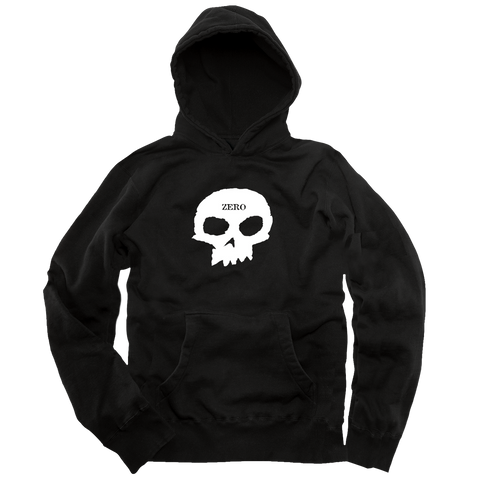 Zero Single Skull Pullover Hood Black