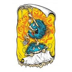 Grimple Stix Board Sticker Yellow 16 Inch