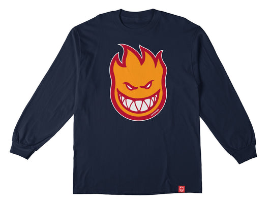 Spitfire Youth Bighead Fill Longsleeve Navy/Gold