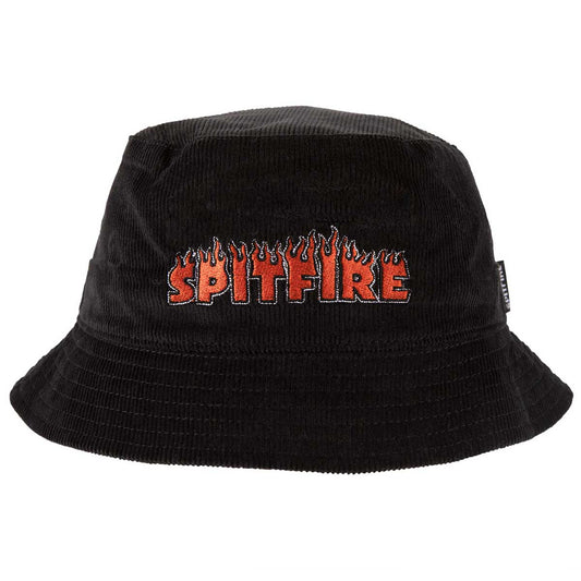 Spitfire Flash Fire Bucket Hat Black