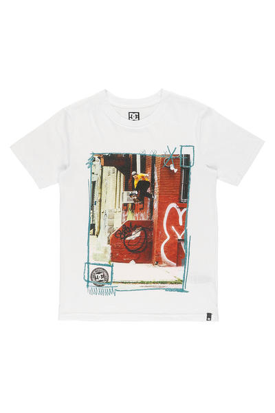 DC Funk Footplant Youth Tee White