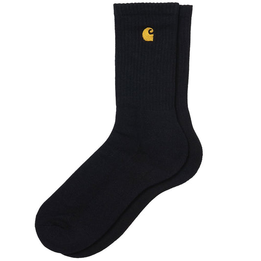 Carhartt WIP Chase Socks Black/Gold