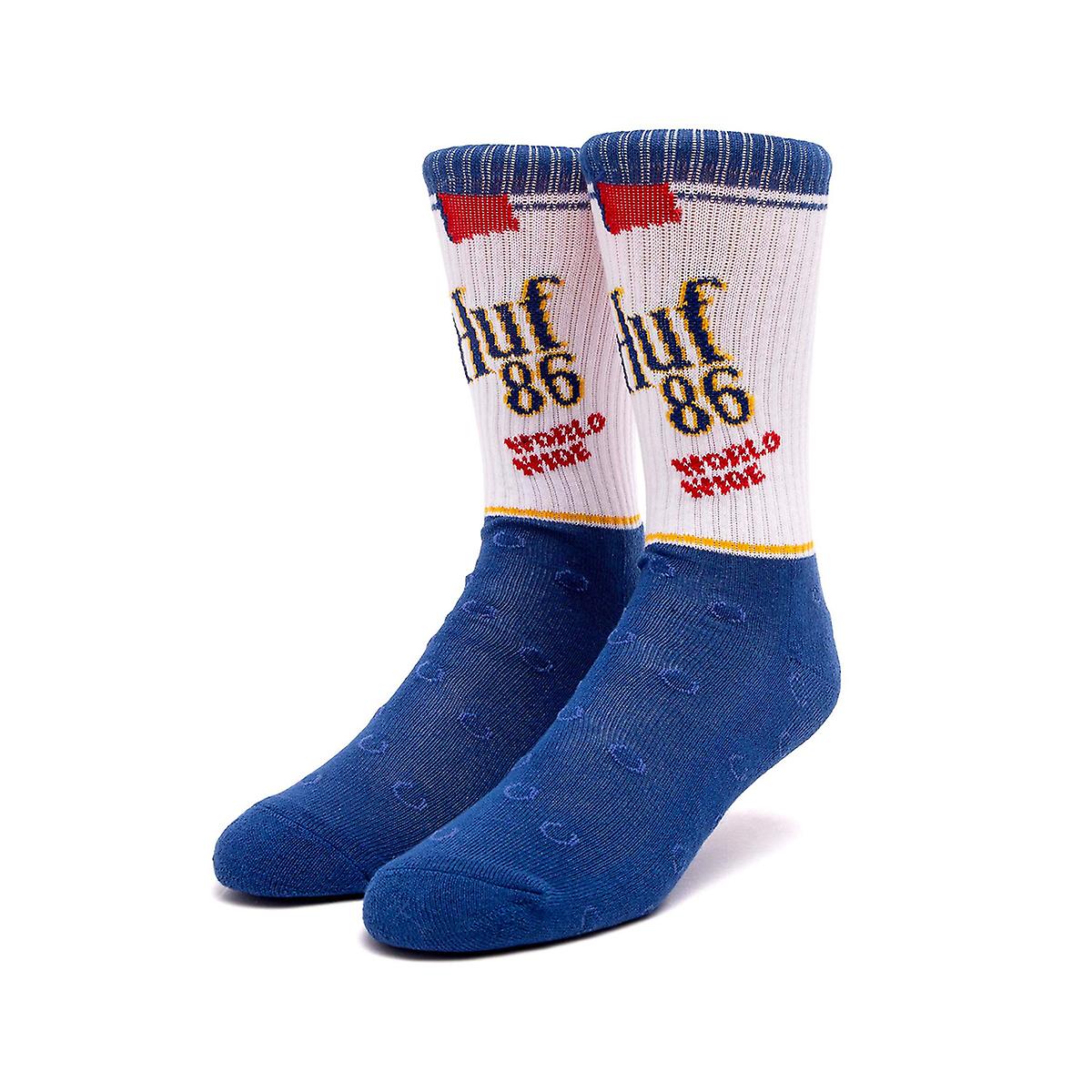 Huf Brown Bag Socks Blue