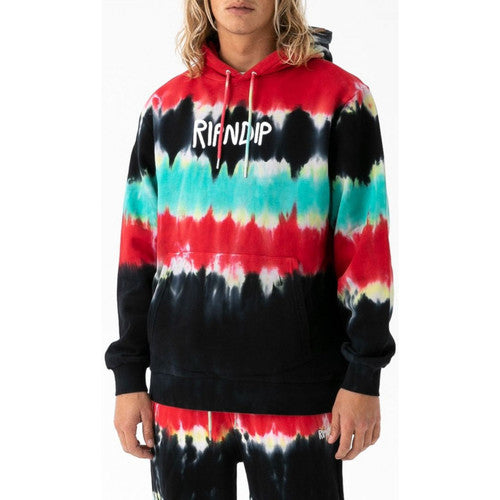 RipnDip Rubber Logo Hoodie Tie Dye