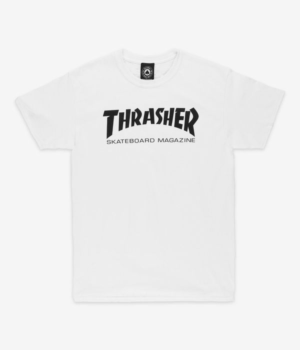 Thrasher Skate Mag Tee White