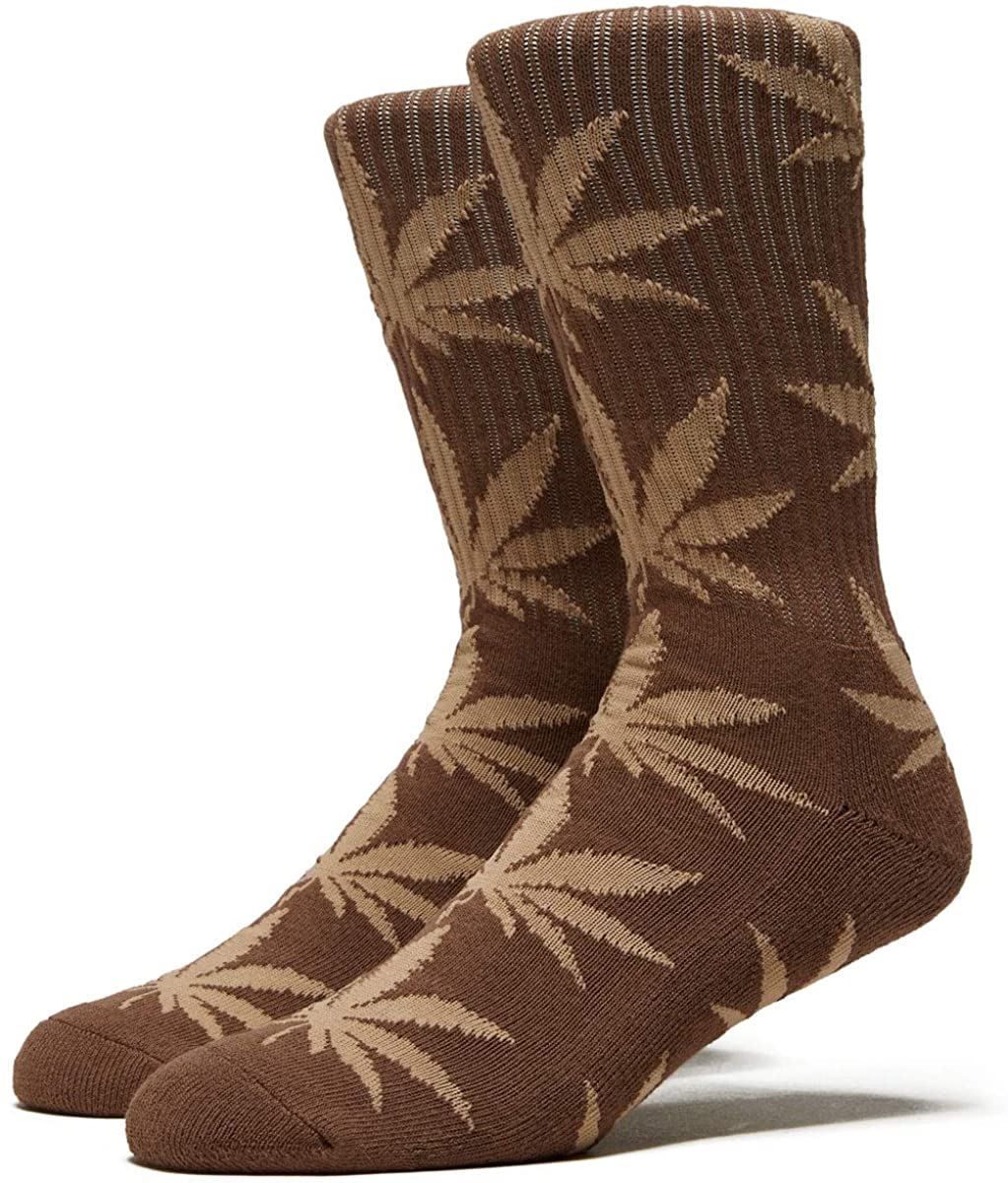 Huf Essentials Plantlife Socks Brown