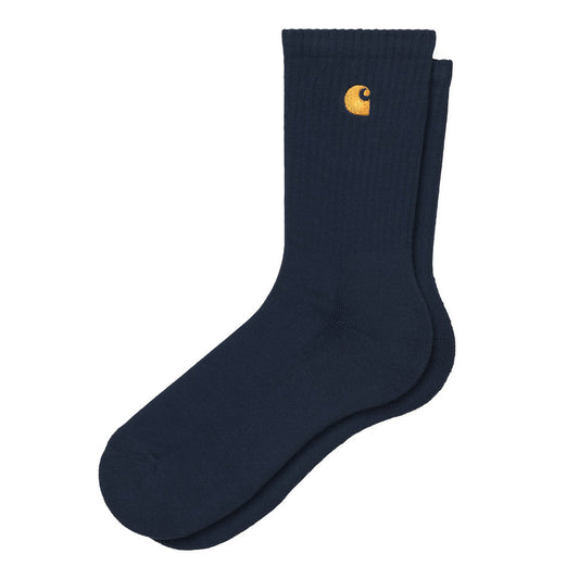 Carhartt WIP Chase Socks Dark Navy/Gold
