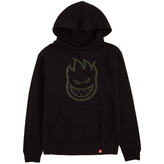 Spitfire Bighead Youth Hood Black/Olive