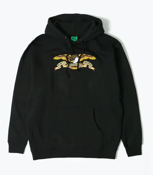 Anti Hero Eagle Hood Black