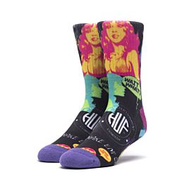 Huf Comic Socks Black