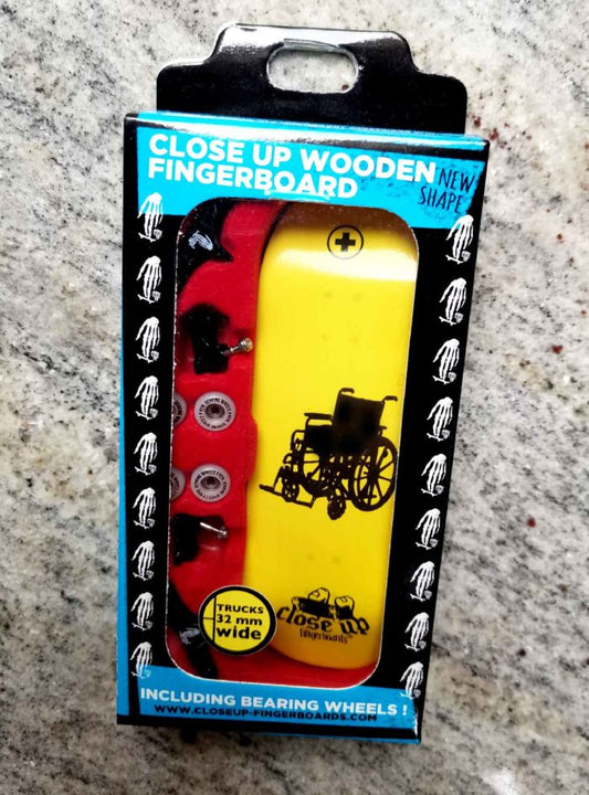Close Up Fingerboard 34mm Rolling Chair Complete