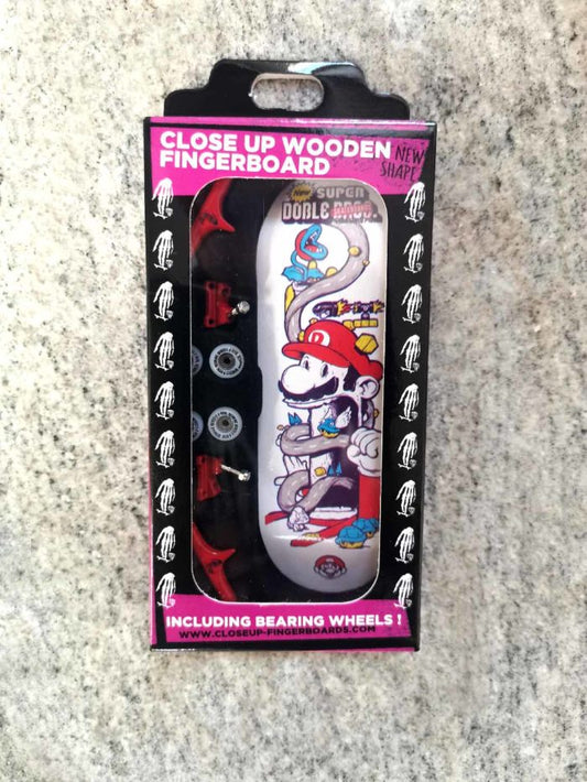Close Up Fingerboard 34mm Super Doble Mario Complete