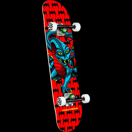 Powell Complete Cab Dragon One Off Red 7.75