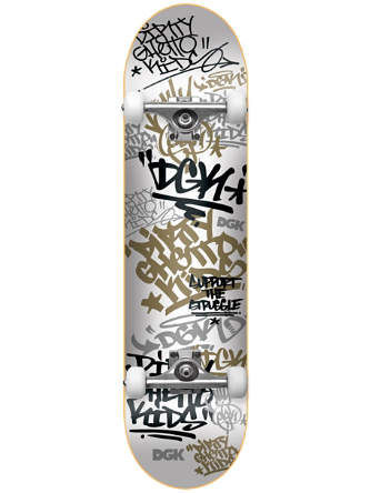 DGK Tag White Complete 8.0