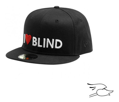 Blind I Heart Blind New Era Cap Black 7 3/8 (58.7 cm)