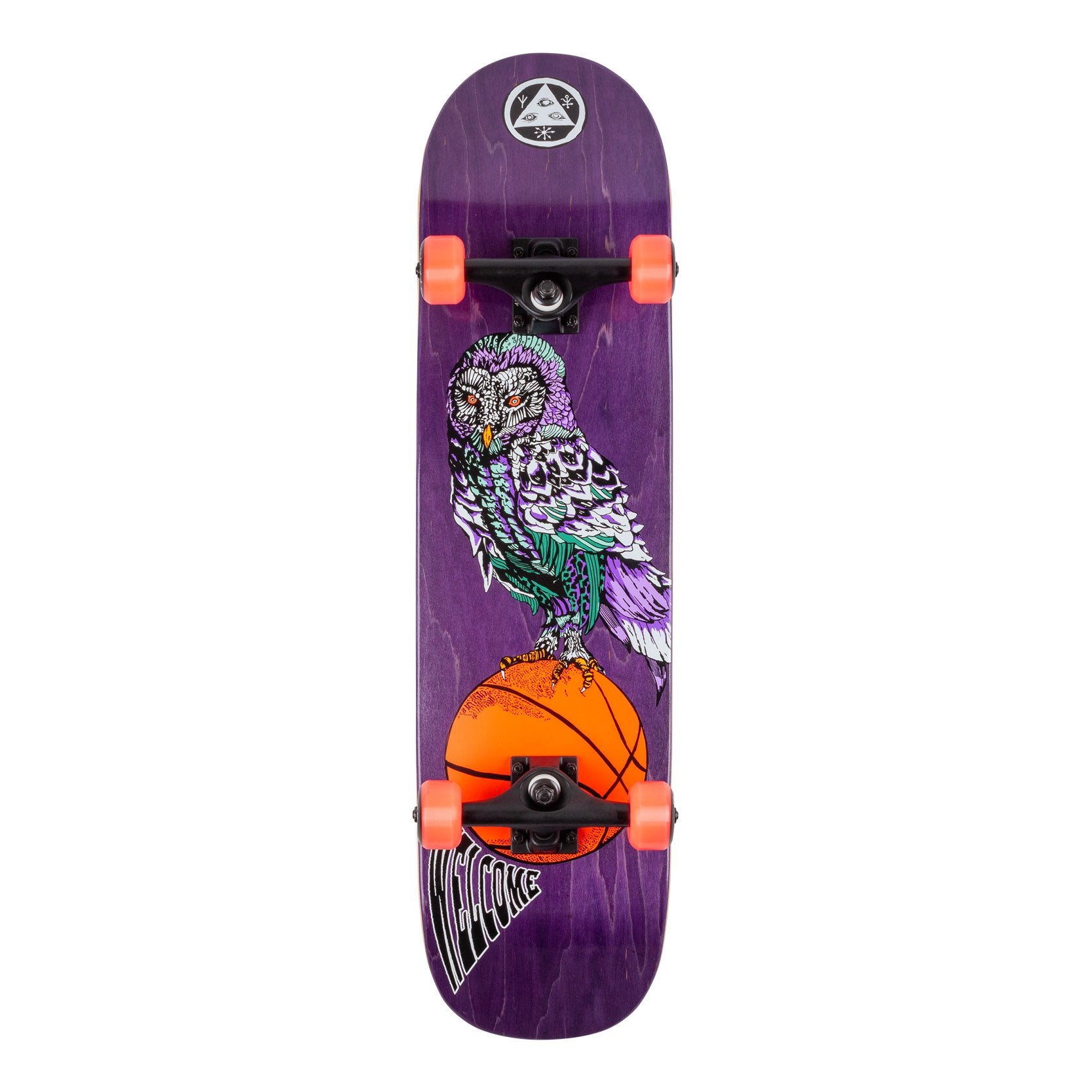Welcome Hooter Shooter Complete Purple Stain 8"