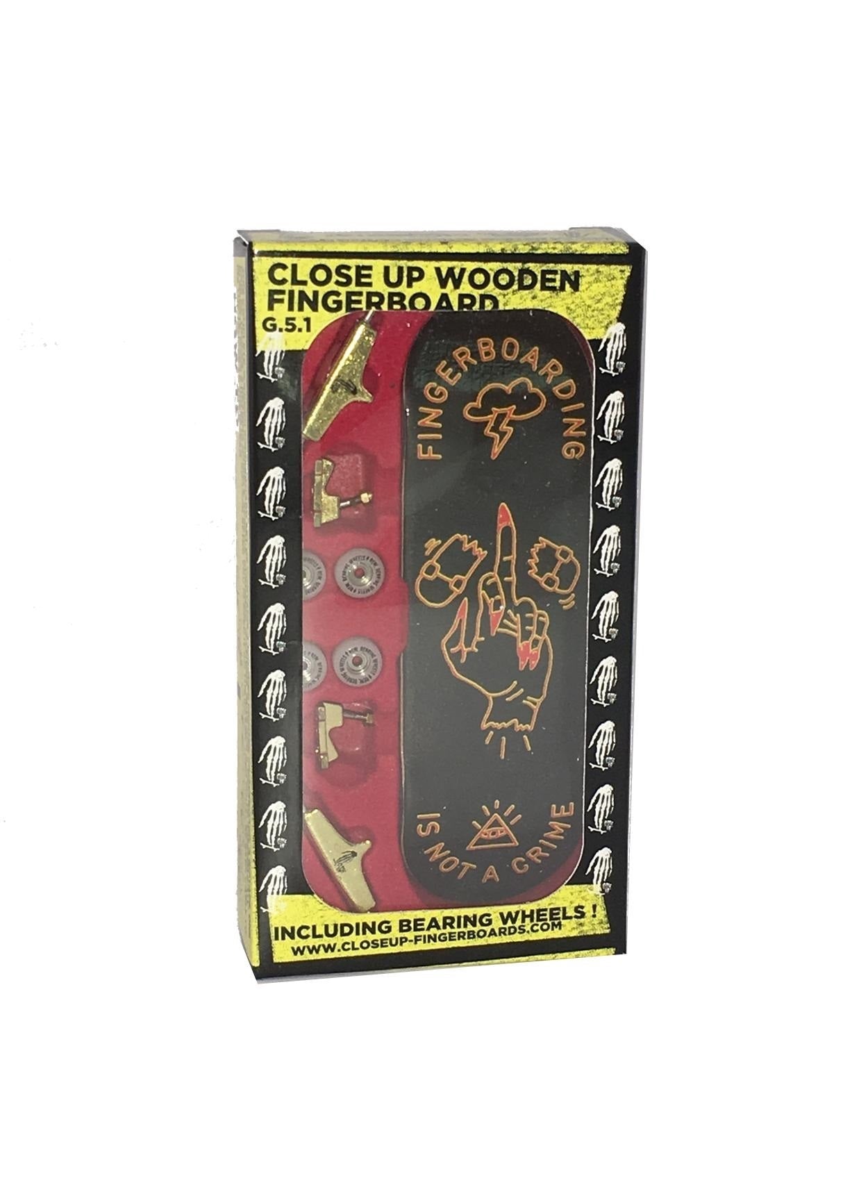 Close Up Fingerboard Is not a Crime