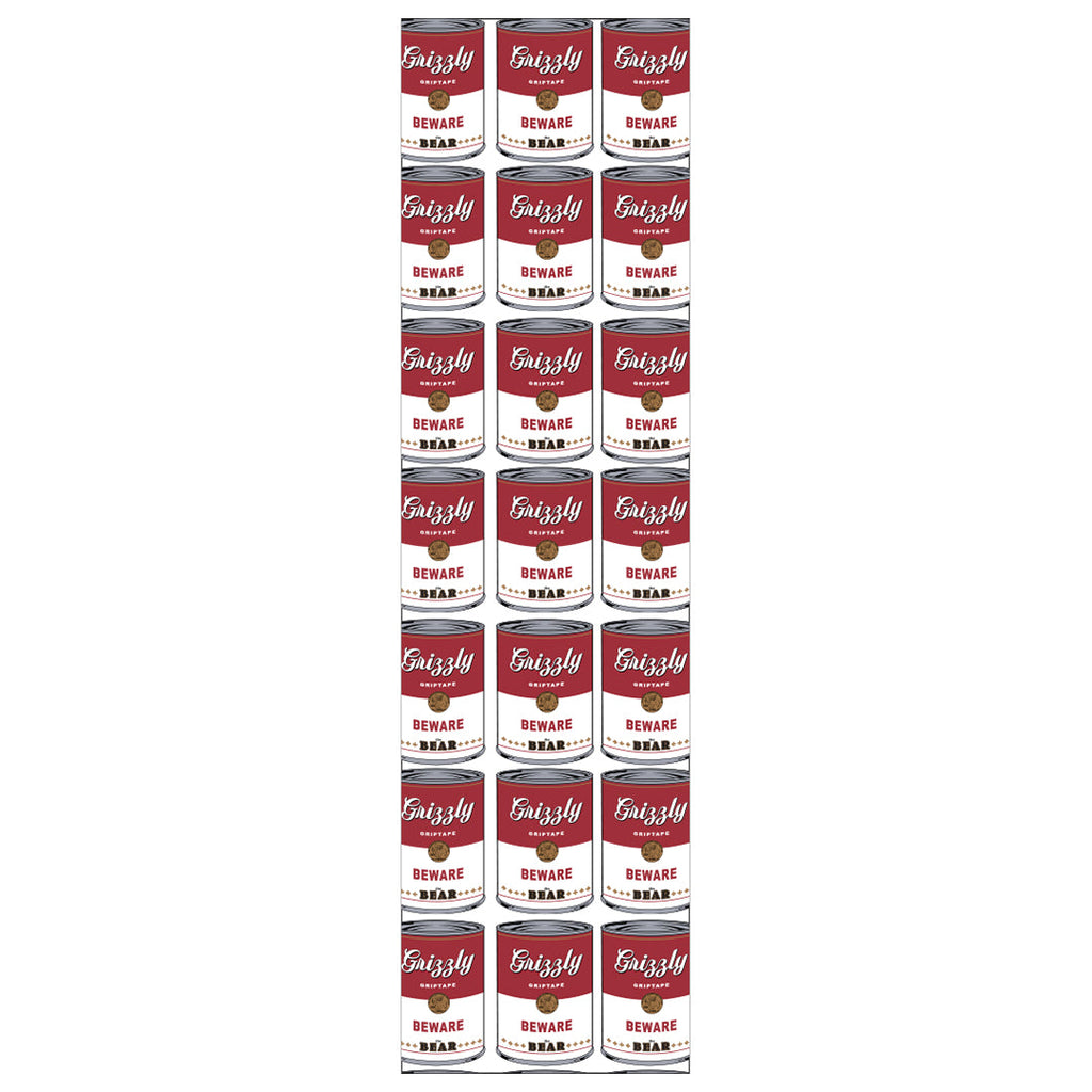 Grizzly Soup Of The Day White Griptape