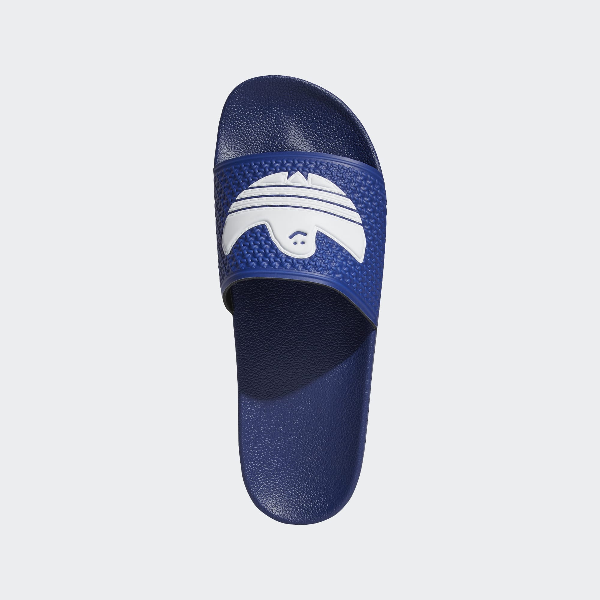 Adidas Shmoofoil Slide Blue/White