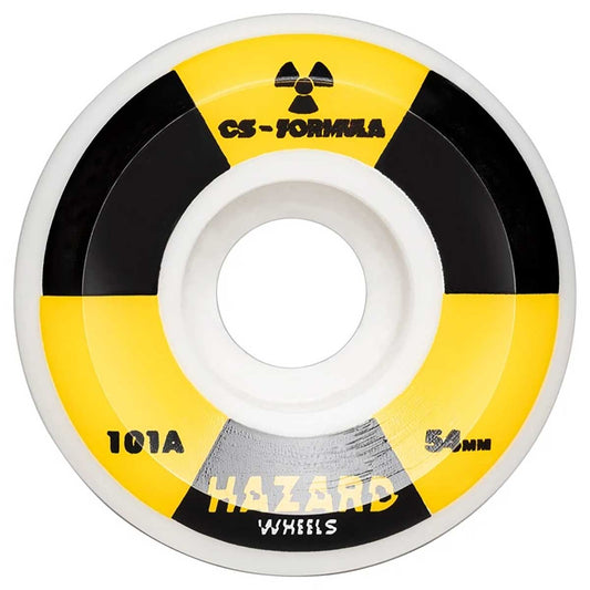 Hazard Wheels Radio Active CS Conical White 54mm 101a