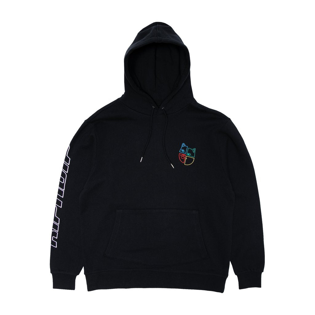 Ripndip Square Up Hoodie Black