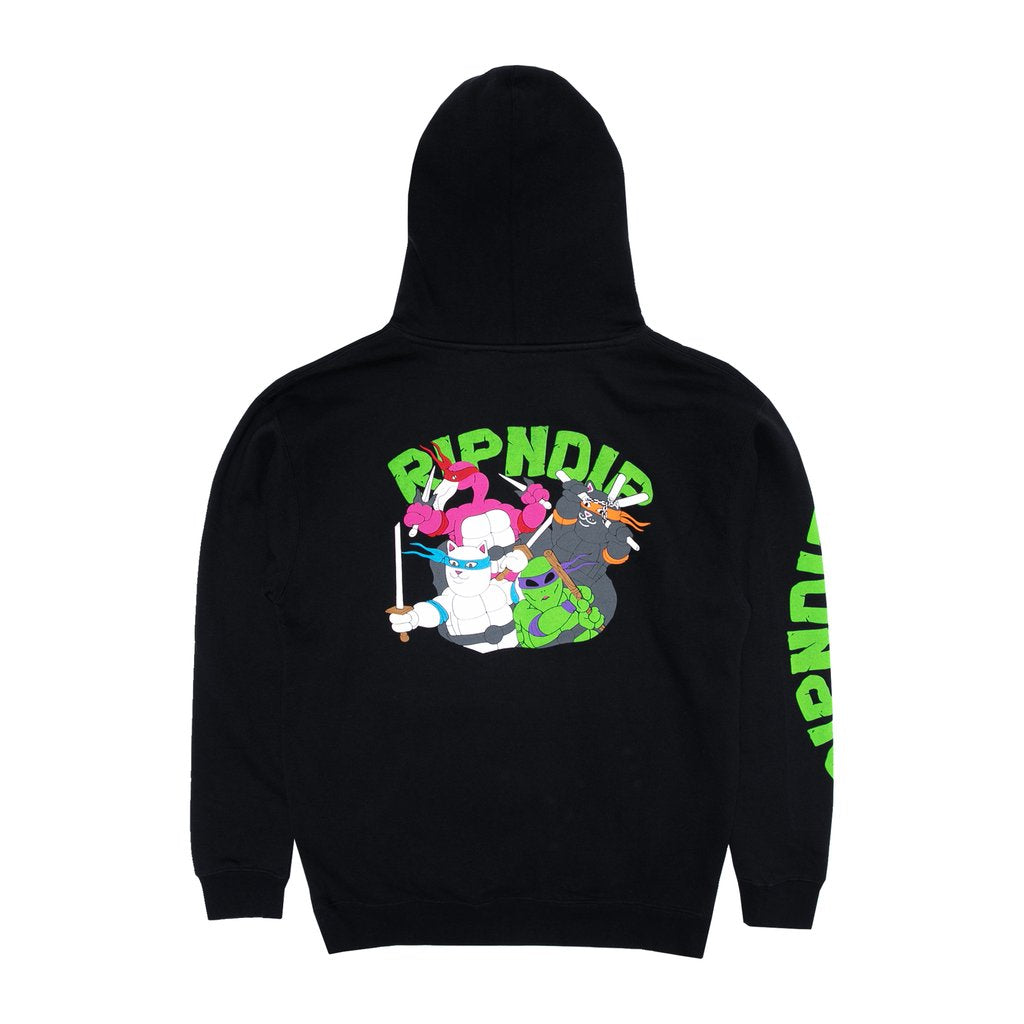 Ripndip Teenage Mutant Hoodie Black