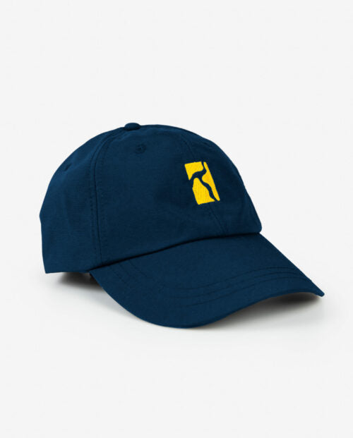 Poetic Classic Cap Navy/Yellow