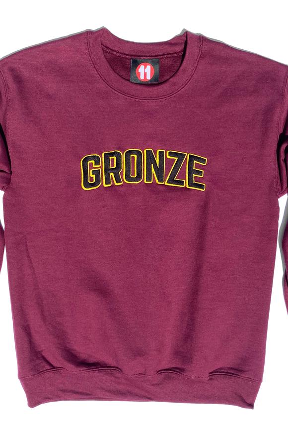 Gronze University Sweater Maroon