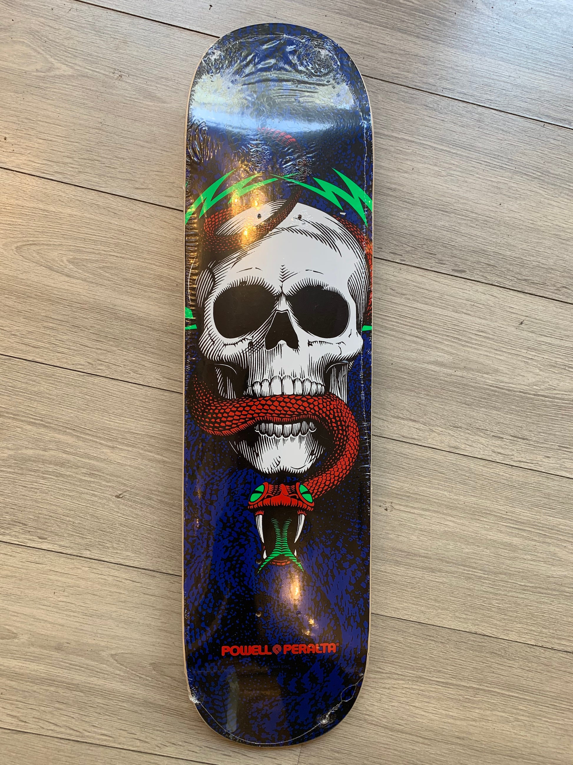 Powell Peralta Skull and Snake Royal Blue 7.75