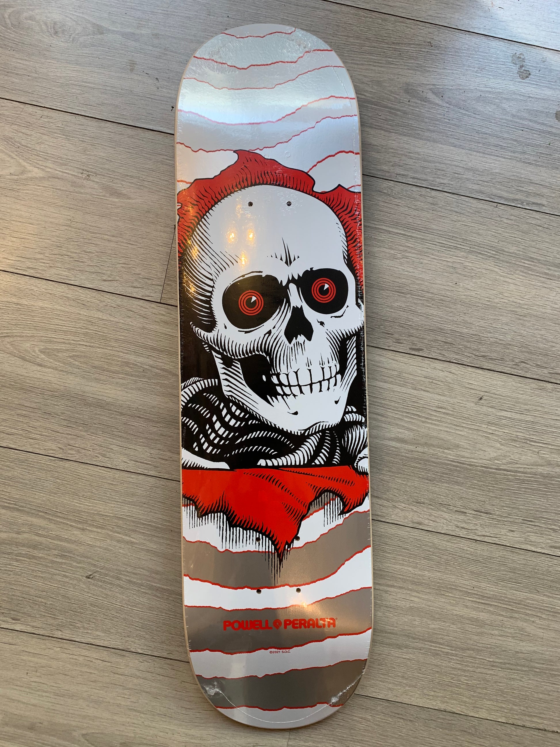 Powell Peralta Ripper One Off Silver 8.0