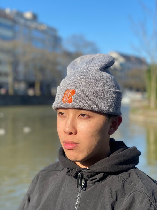 Curb Race Beanie Grey