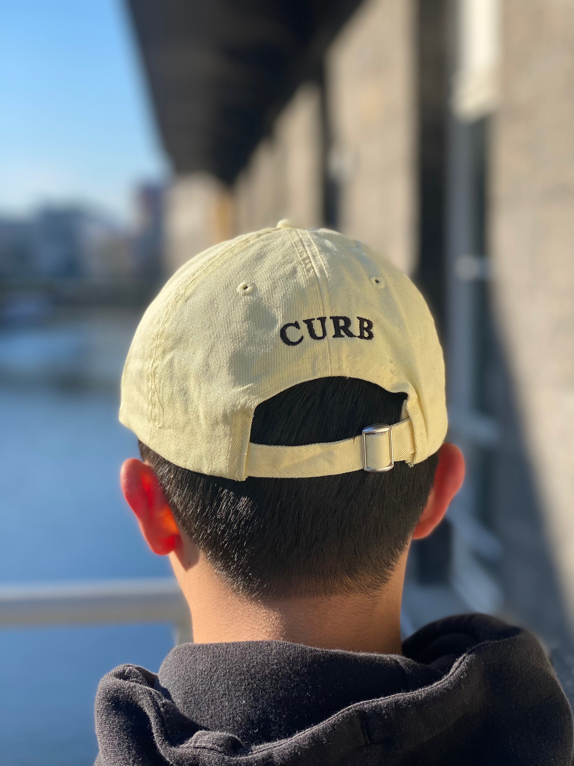 Curb Dad cap Yellow