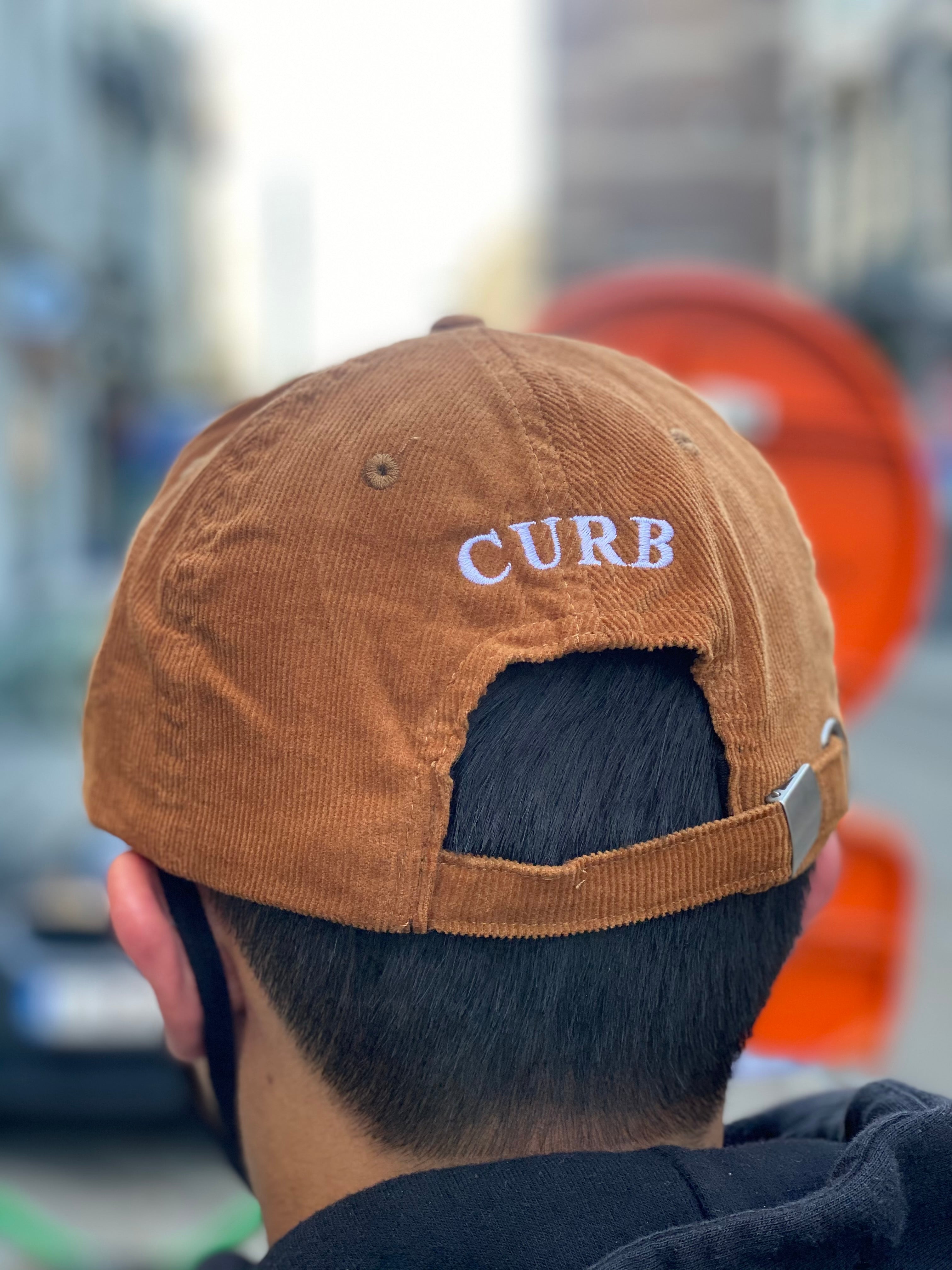 Curb Cord Cap Brown