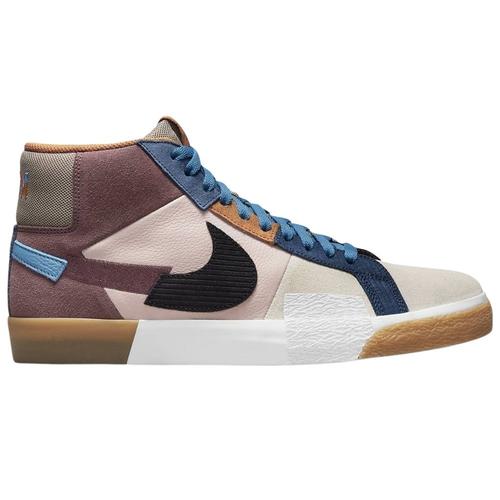 Nike SB - Zoom Blazer Mid PRM Dark Wine/Black - Pink Oxford