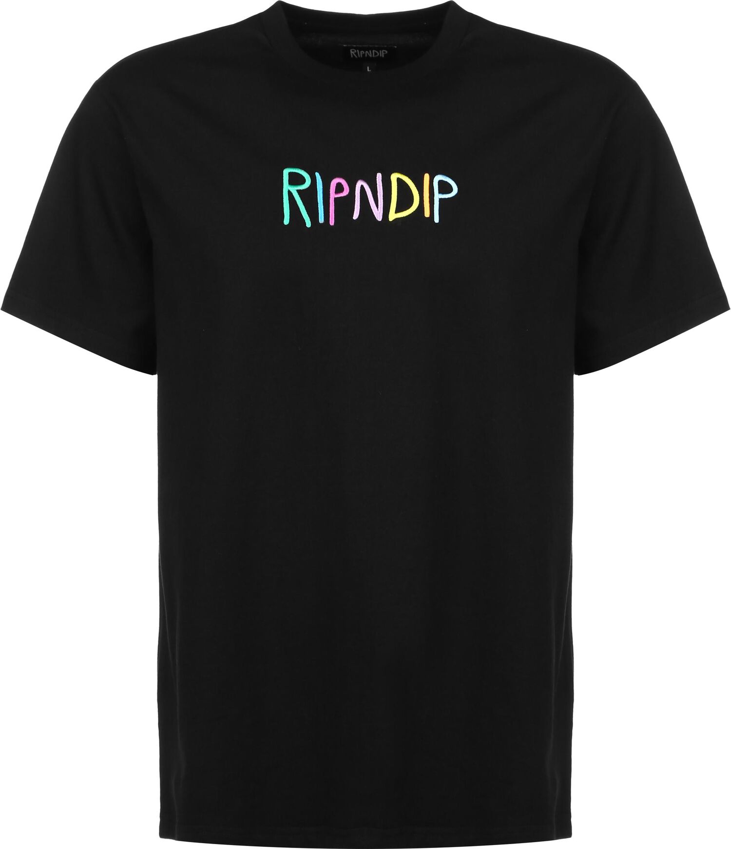 Ripndip Embroidered Logo Tee Black
